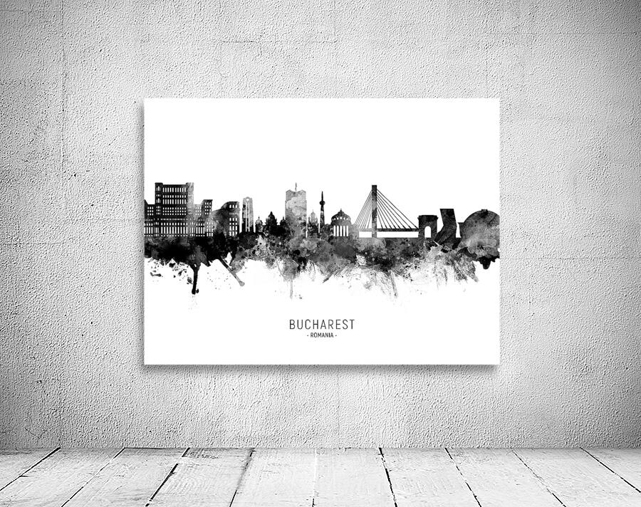Bucharest Romania Skyline Wall Preview