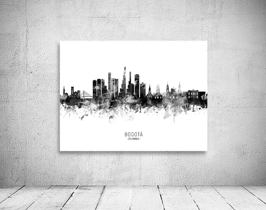 Bogota Colombia Skyline Wall Preview