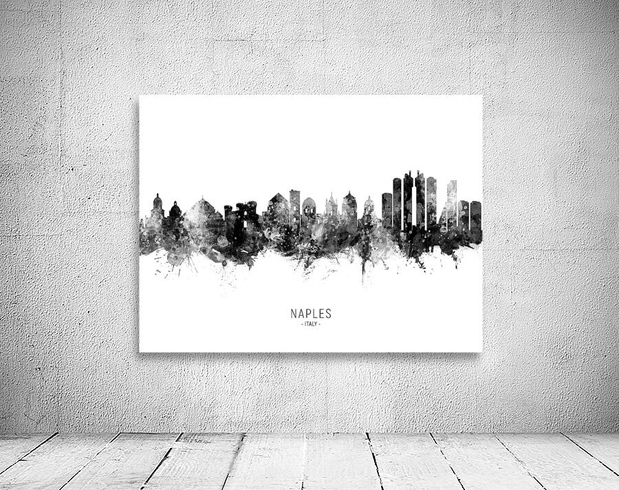 Naples Italy Skyline Wall Preview
