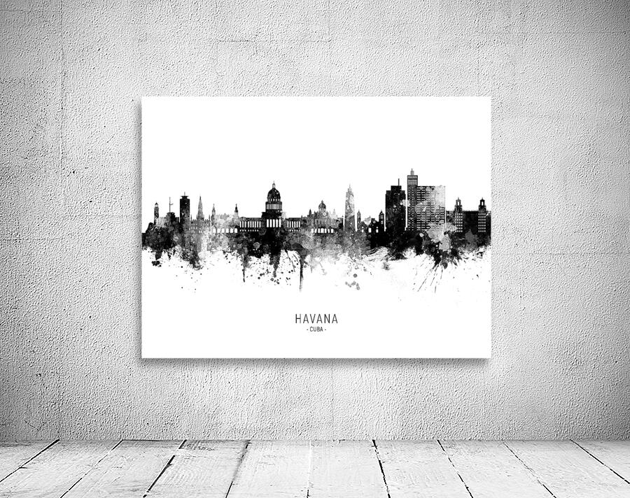Havana Cuba Skyline Wall Preview