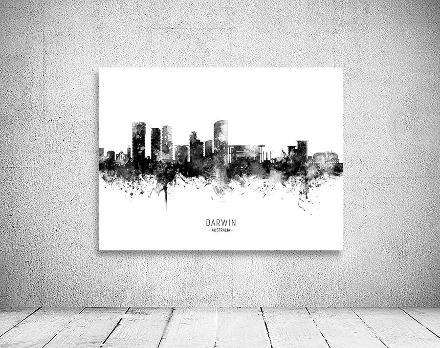 Darwin Australia Skyline Wall Preview