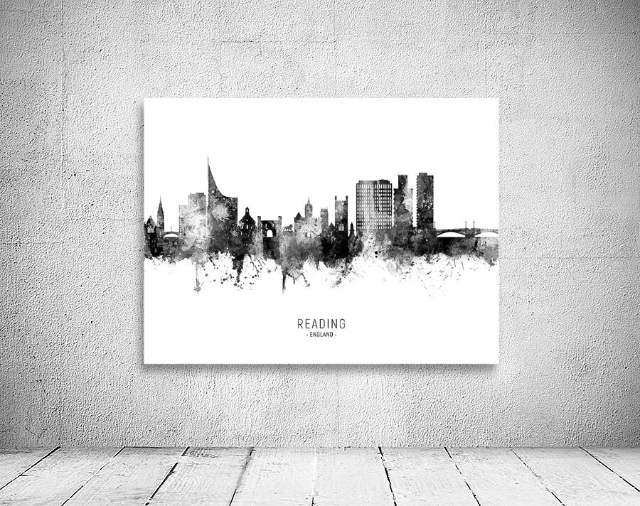 Reading England Skyline Wall Preview
