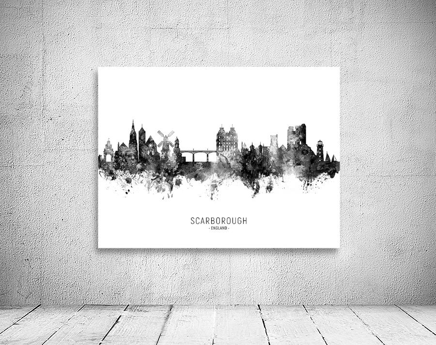 Scarborough England Skyline Wall Preview