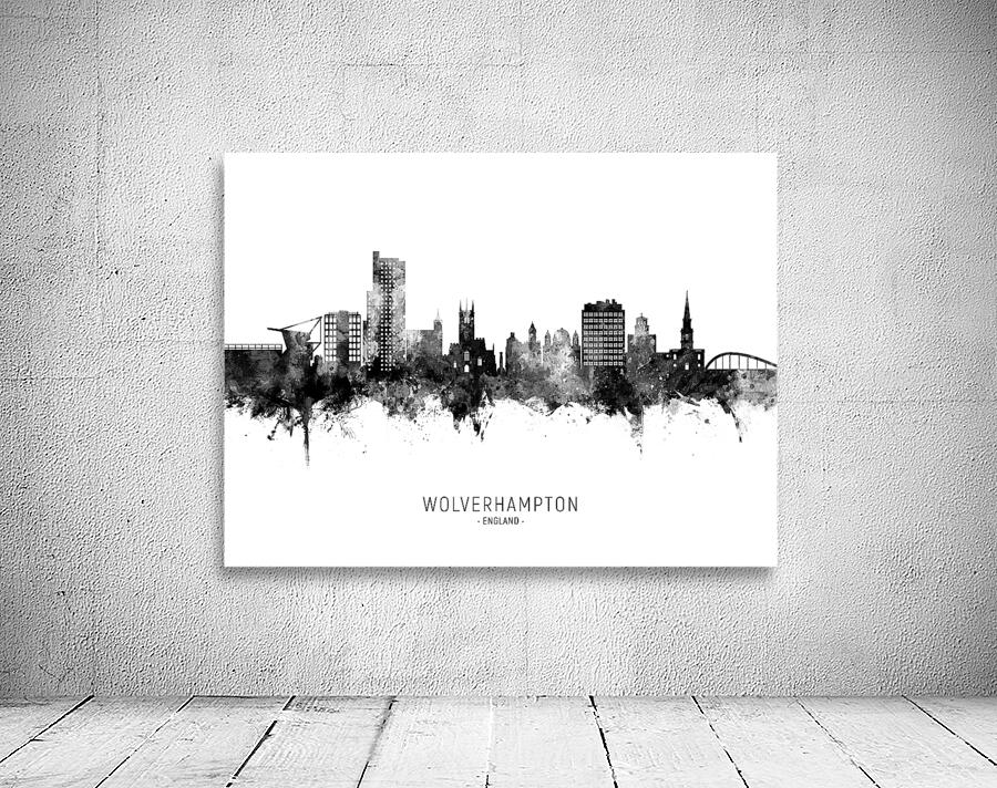 Wolverhampton England Skyline Wall Preview