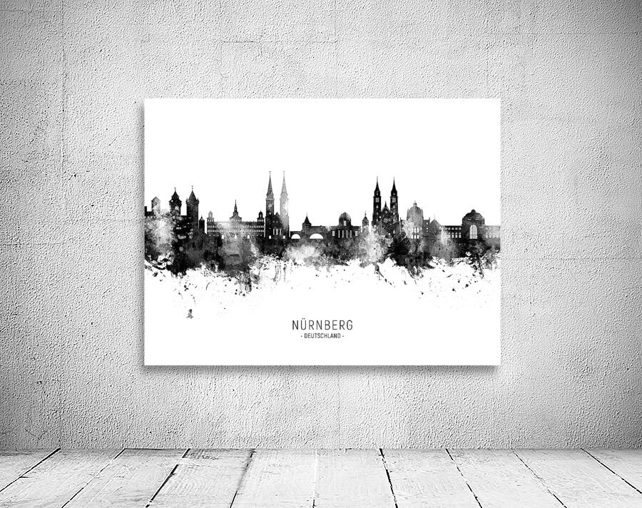 Nurnberg Germany Skyline Wall Preview