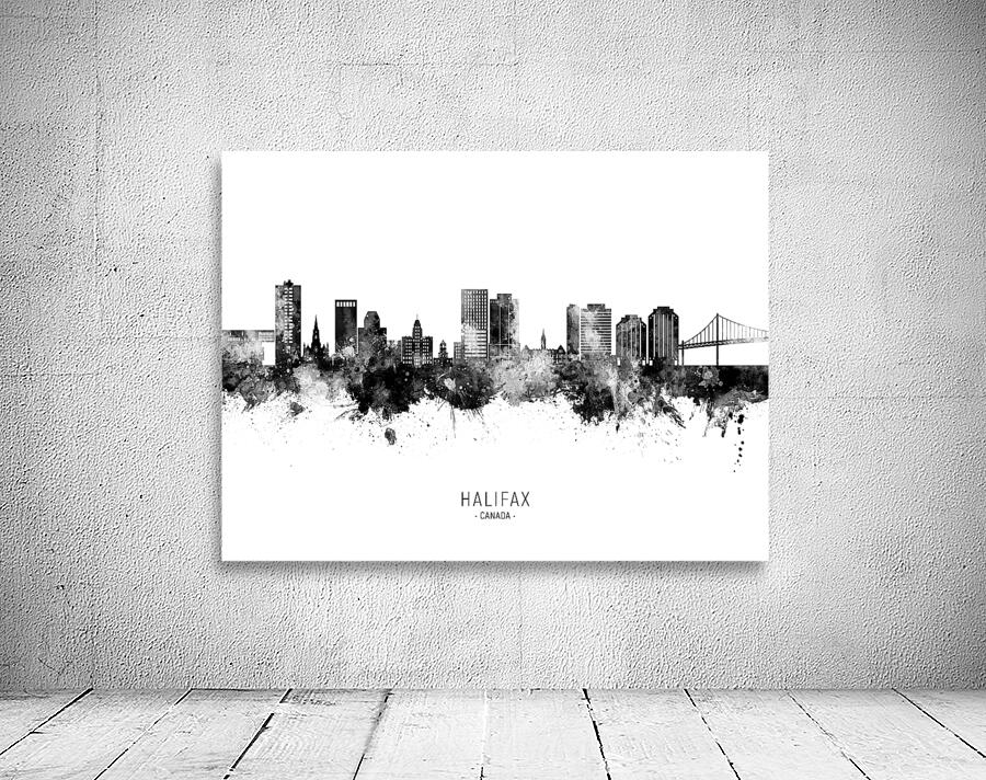 Halifax Canada Skyline Wall Preview