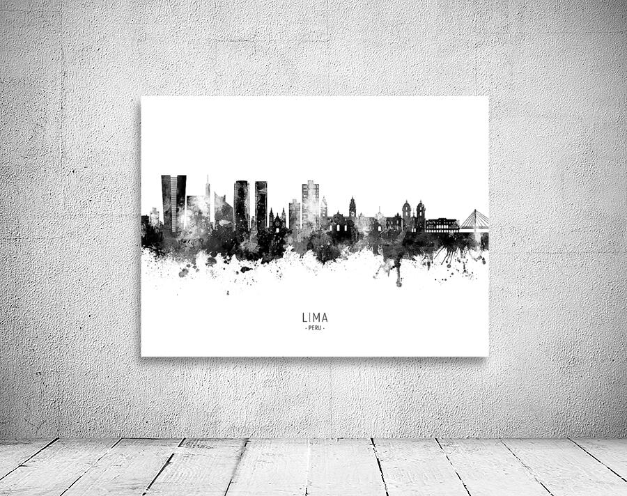 Lima Peru Skyline Wall Preview