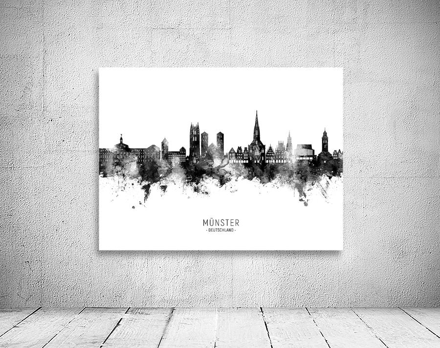 Munster Germany Skyline Wall Preview