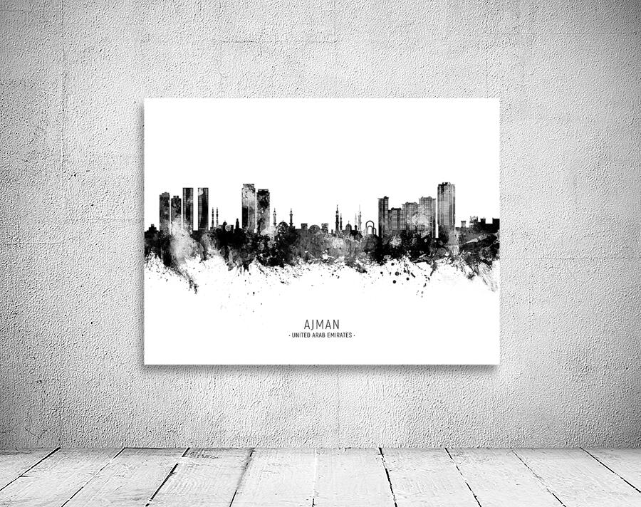 Ajman Skyline Wall Preview