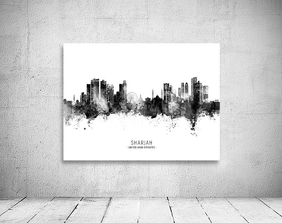Sharjah Skyline Wall Preview