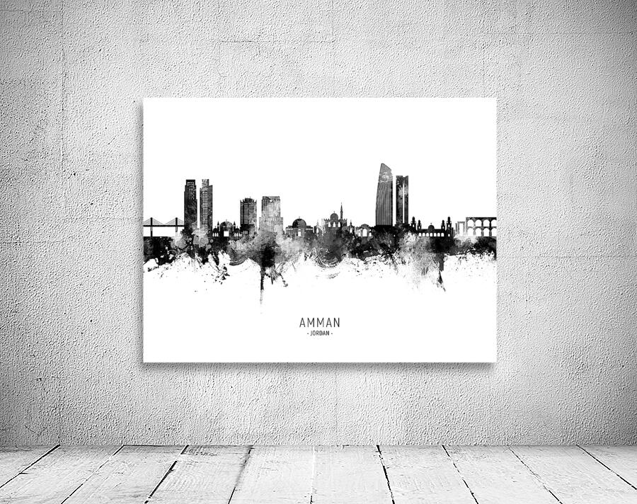 Amman Skyline Wall Preview