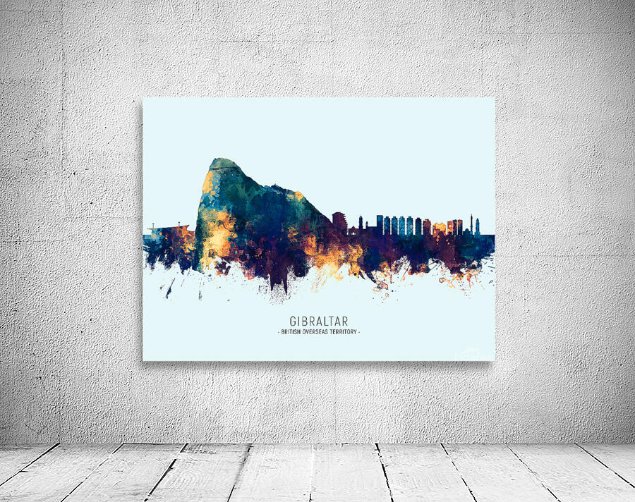 Gibraltar Skyline Wall Preview
