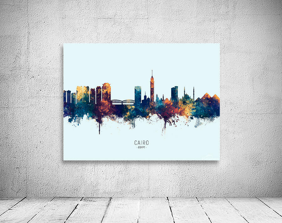 Cairo Egypt Skyline Wall Preview