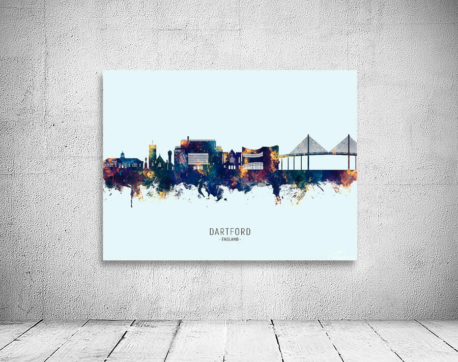 Dartford England Skyline Wall Preview
