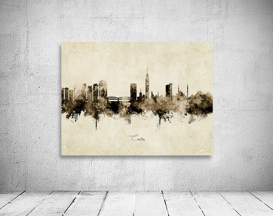 Cairo Egypt Skyline Wall Preview