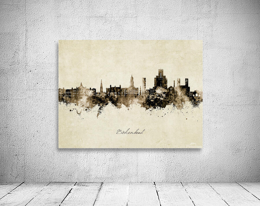 Birkenhead England Skyline Wall Preview