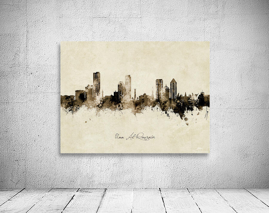 Umm Al Quwain Skyline Wall Preview