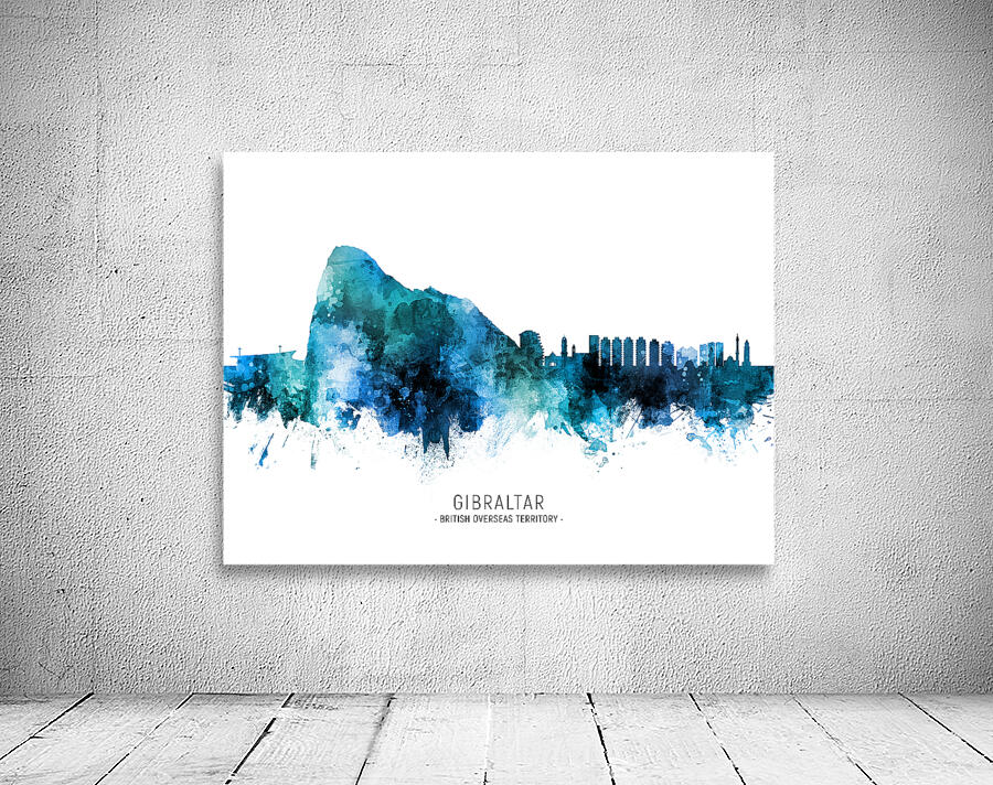 Gibraltar Skyline Wall Preview
