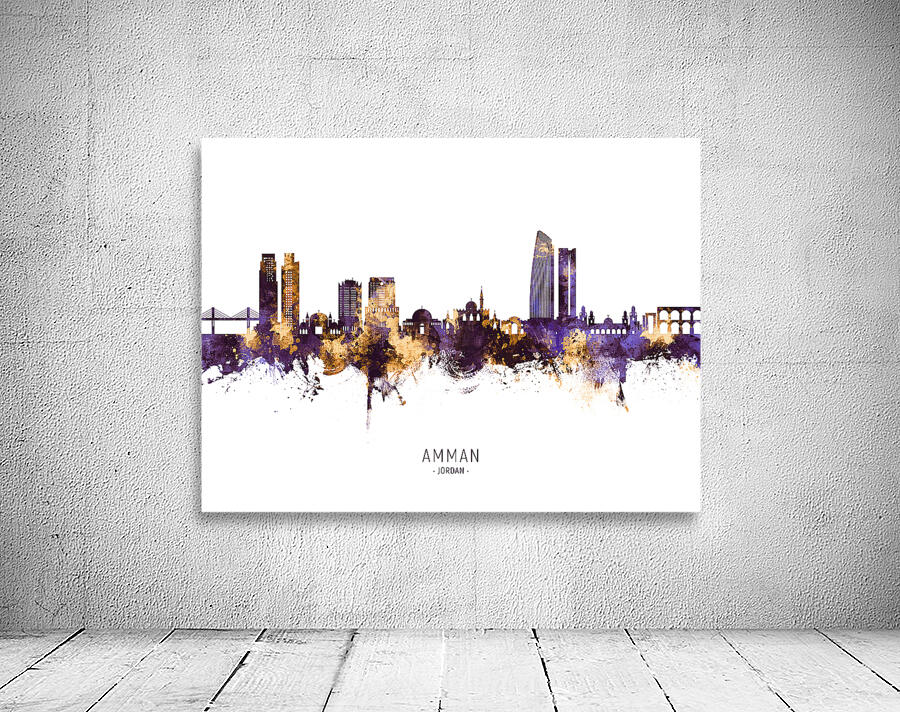 Amman Skyline Wall Preview