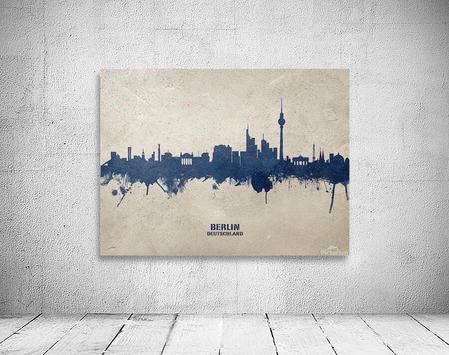 Berlin Germany Skyline Wall Preview