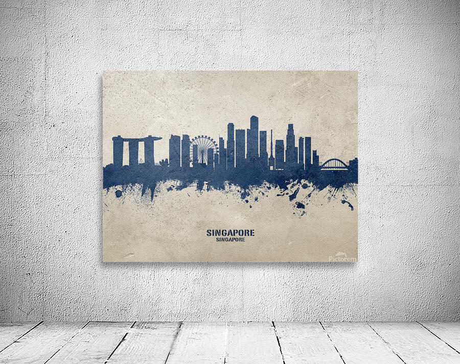 Singapore Skyline Wall Preview
