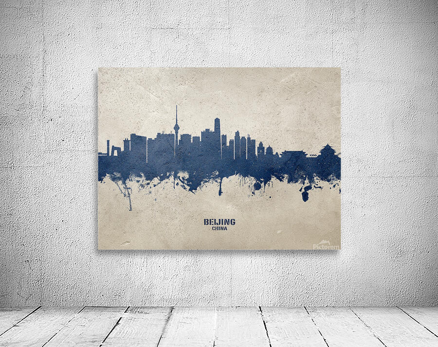 Beijing China Skyline Wall Preview