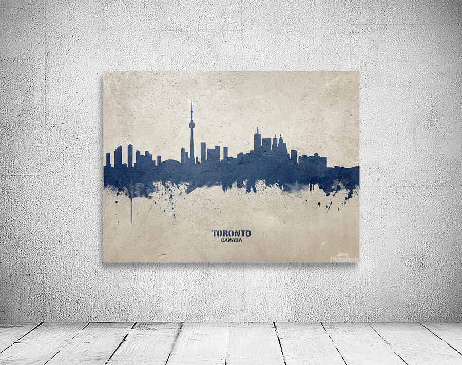 Toronto Canada Skyline Wall Preview