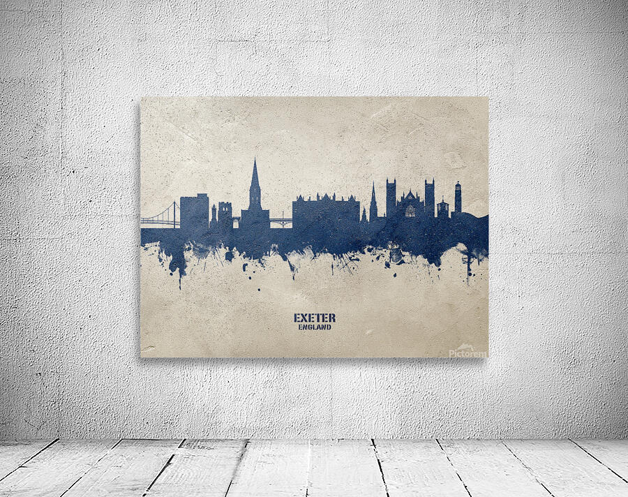 Exeter England Skyline Wall Preview