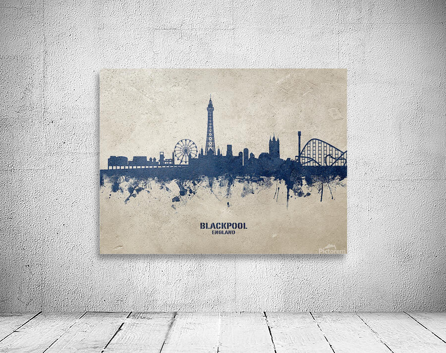 Blackpool England Skyline Wall Preview