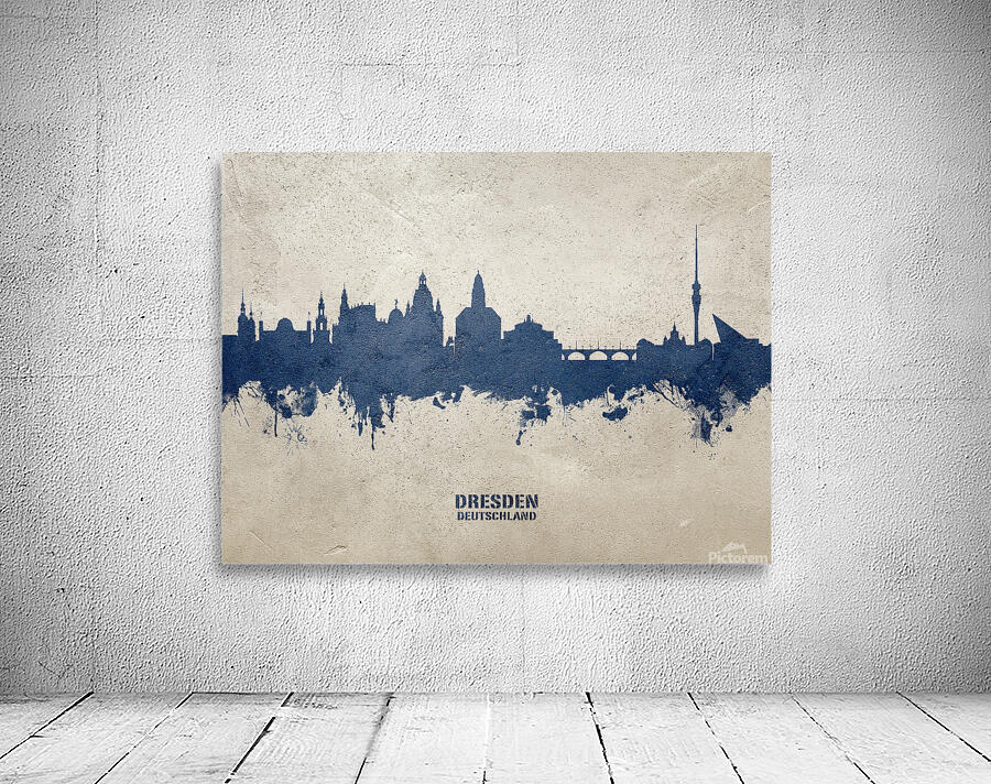 Dresden Germany Skyline Wall Preview