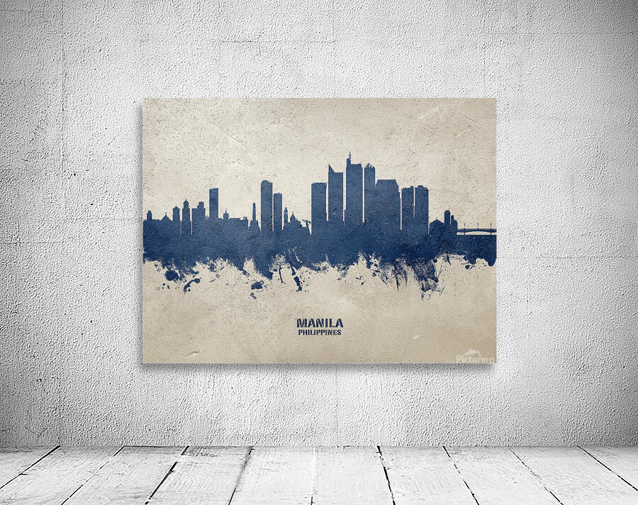 Manila Philippines Skyline Wall Preview