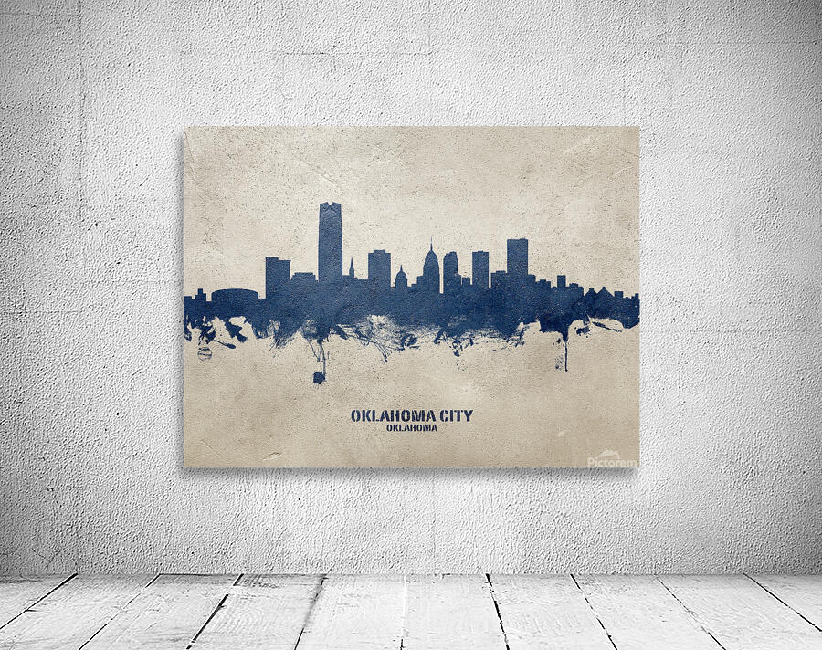 Oklahoma City Skyline Wall Preview