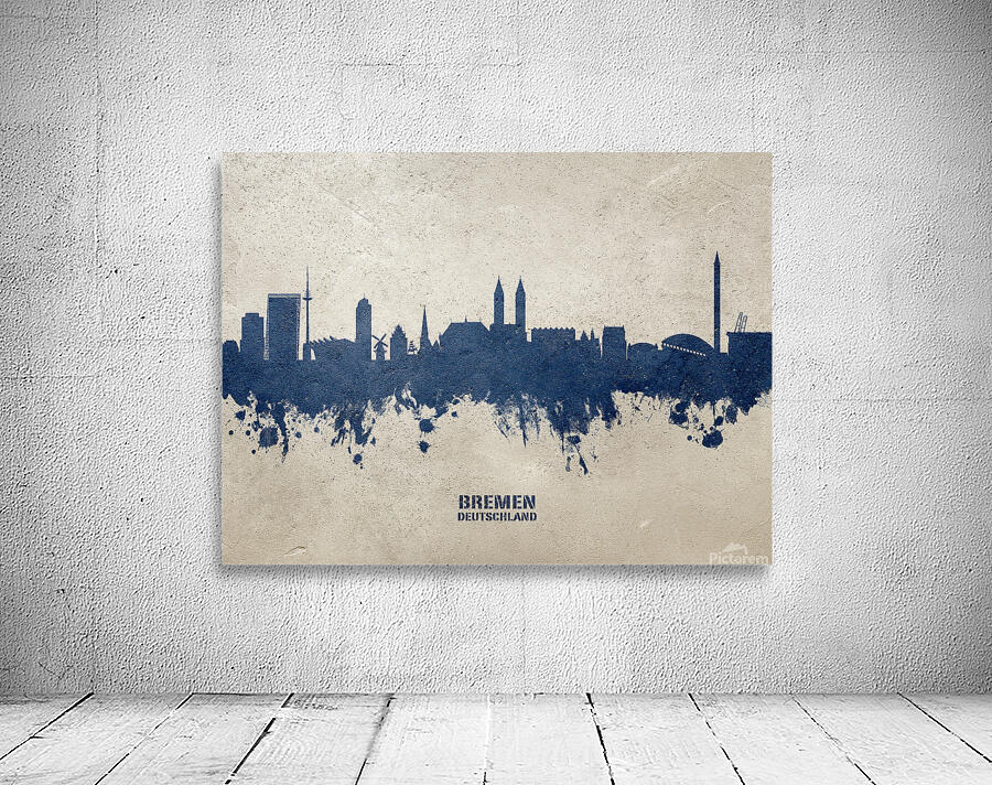 Bremen Germany Skyline Wall Preview