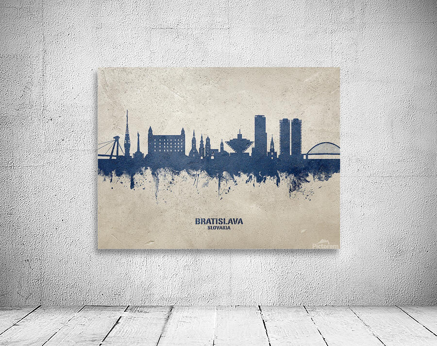 Bratislava Slovakia Skyline Wall Preview