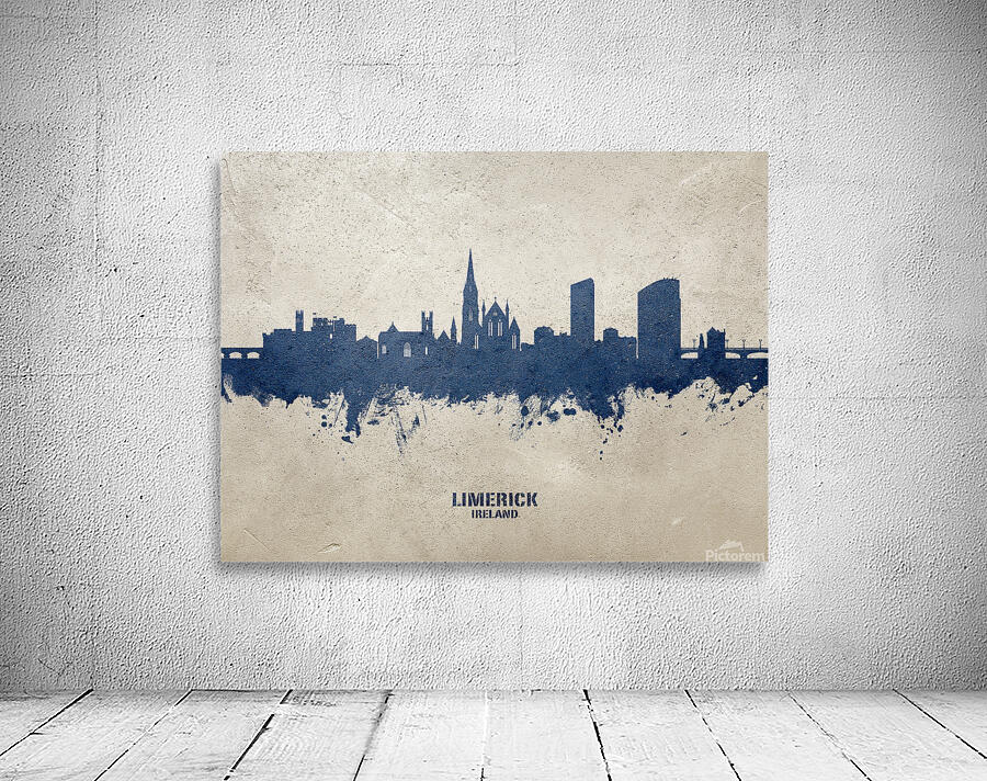 Limerick Ireland Skyline Wall Preview
