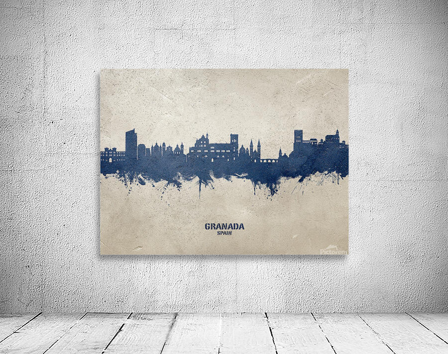 Granada Spain Skyline Wall Preview