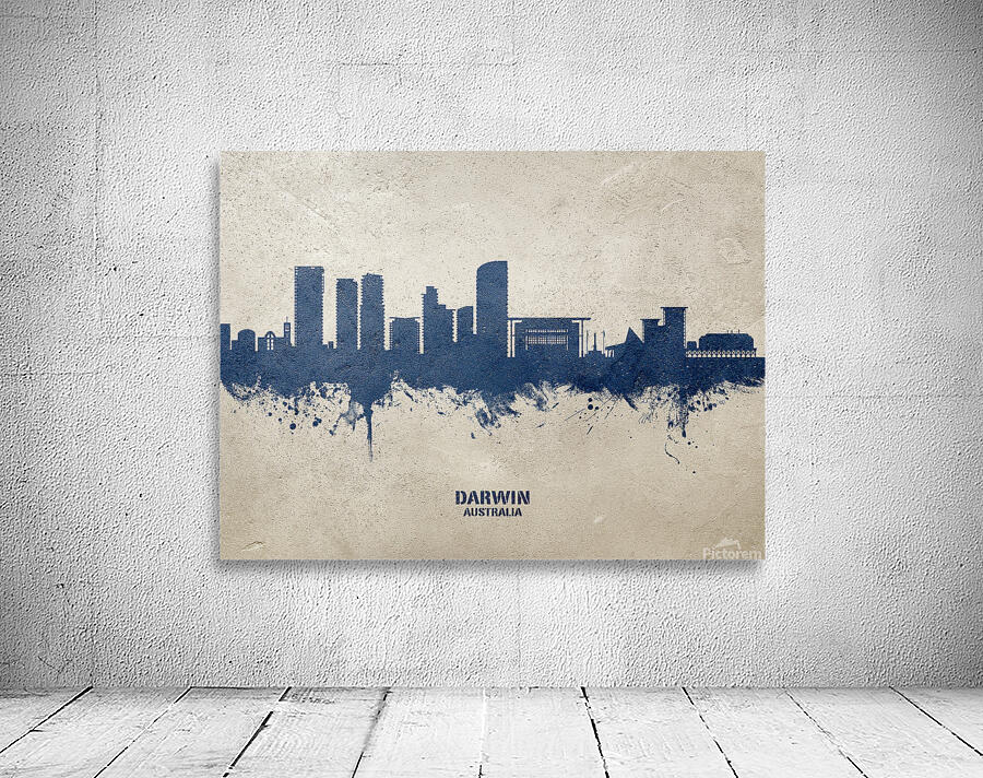 Darwin Australia Skyline Wall Preview