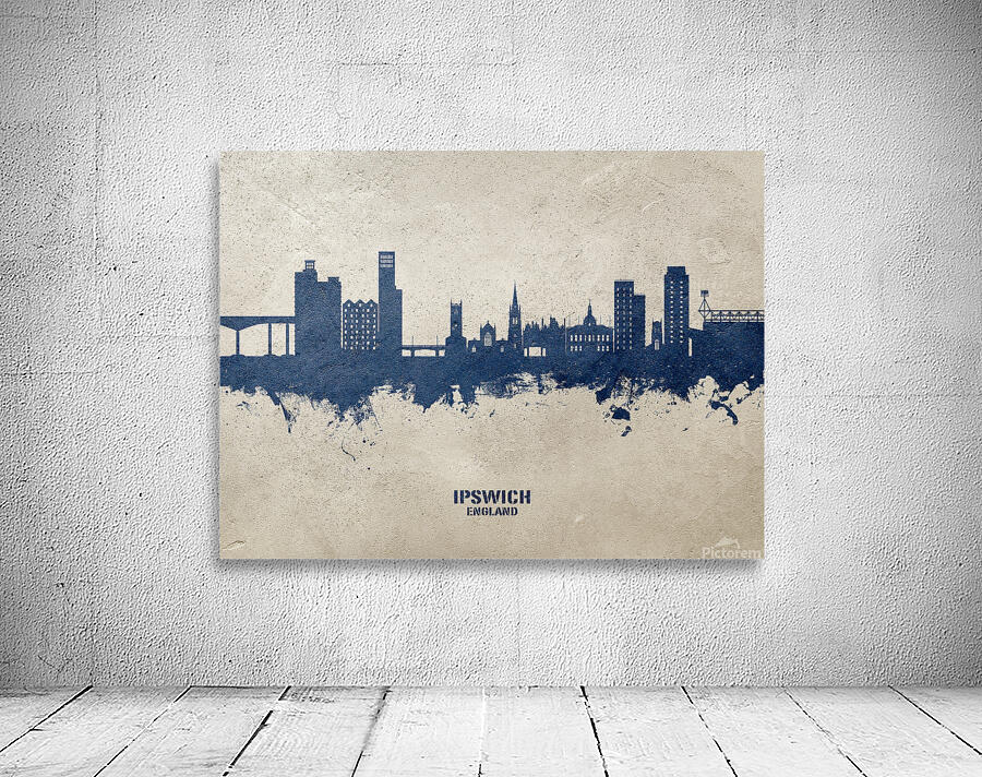 Ipswich England Skyline Wall Preview
