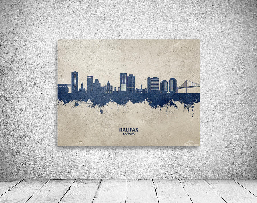 Halifax Canada Skyline Wall Preview