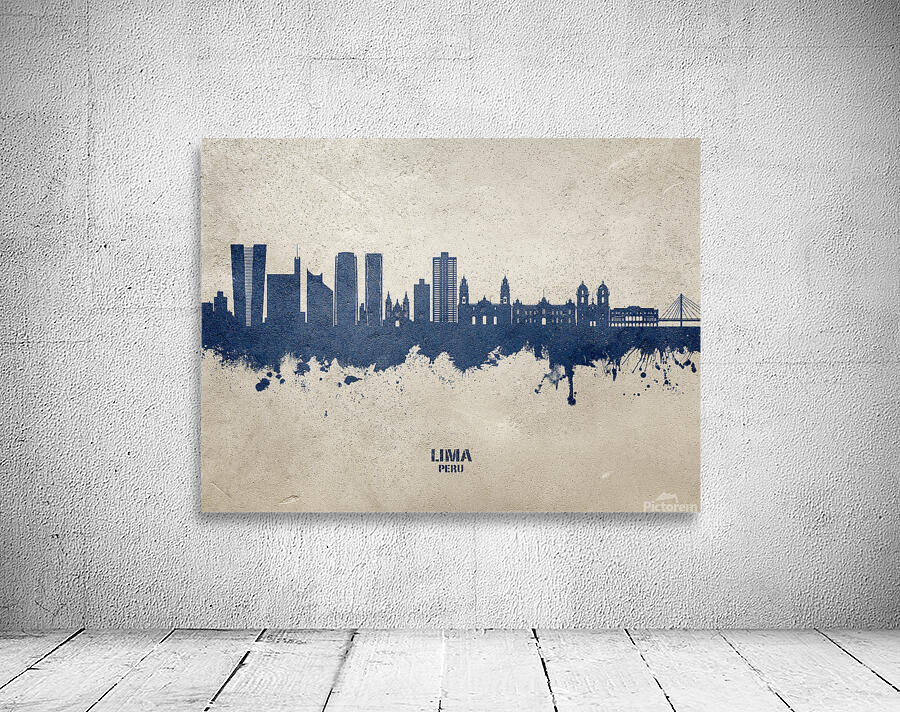 Lima Peru Skyline Wall Preview
