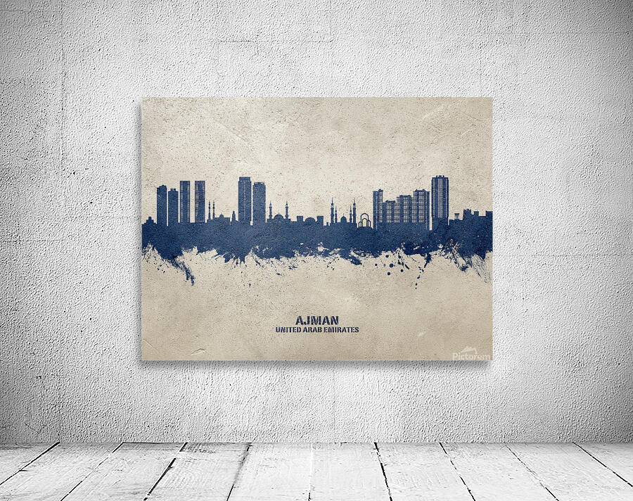 Ajman Skyline Wall Preview
