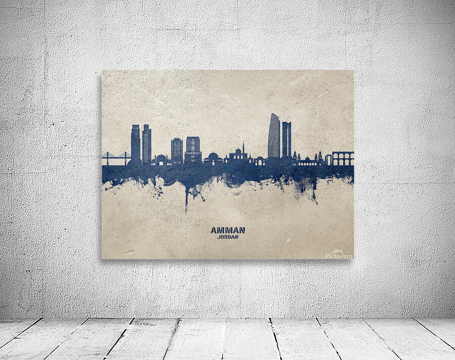 Amman Skyline Wall Preview