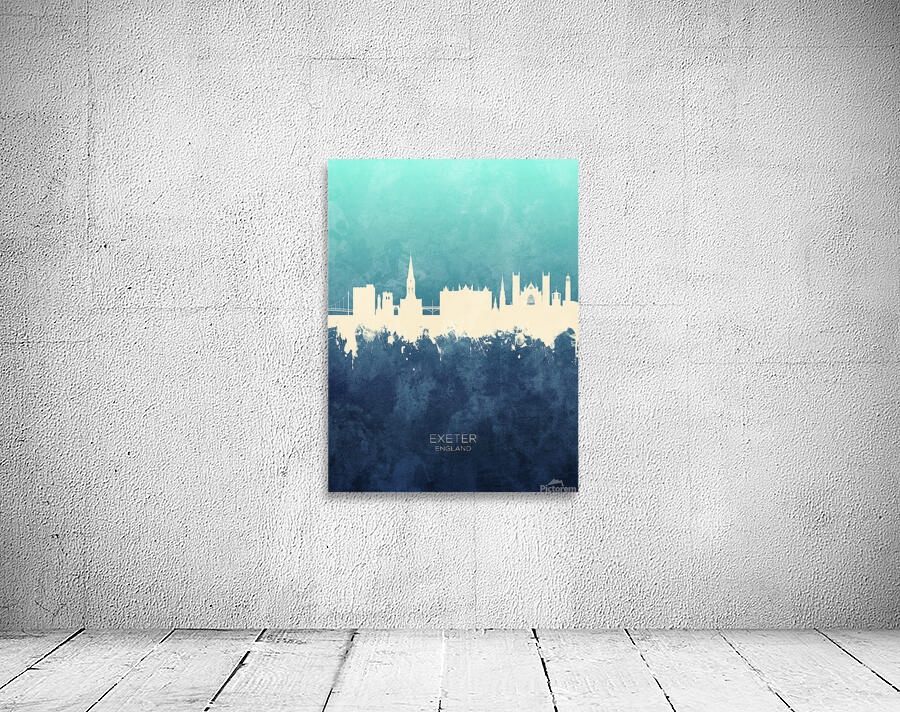 Exeter England Skyline Wall Preview