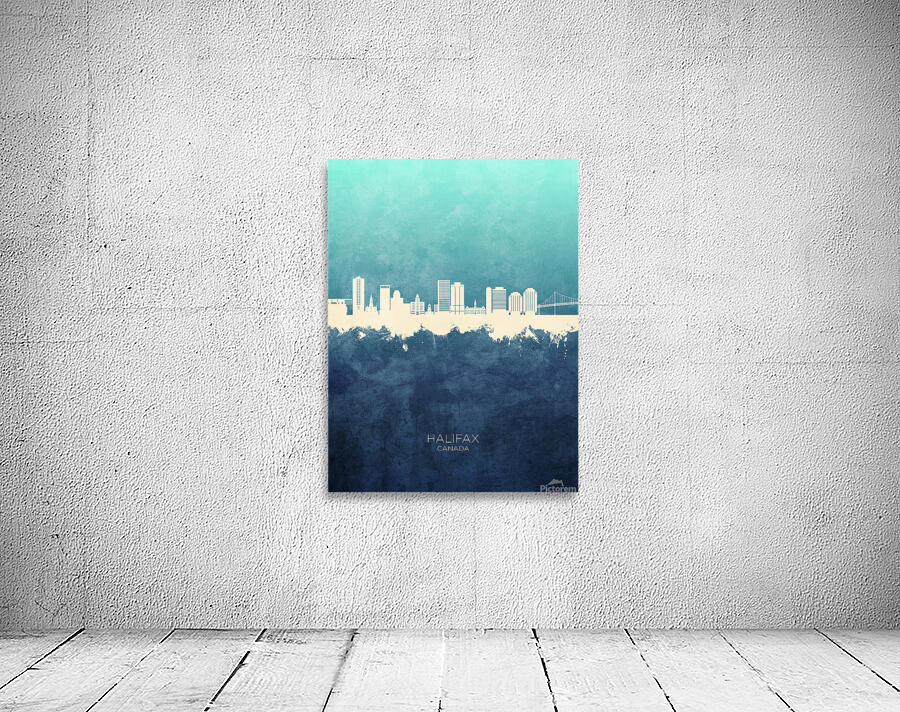 Halifax Canada Skyline Wall Preview
