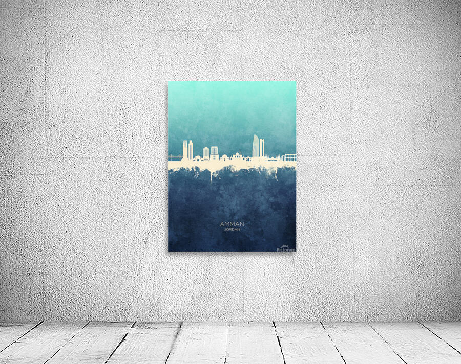 Amman Skyline Wall Preview
