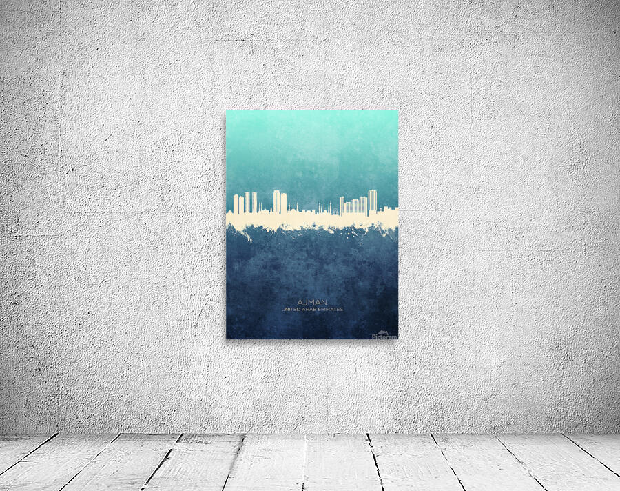 Ajman Skyline Wall Preview