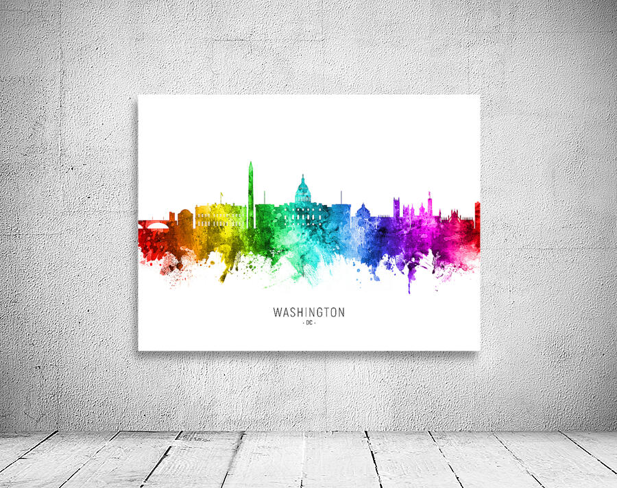 Washington DC Skyline Wall Preview