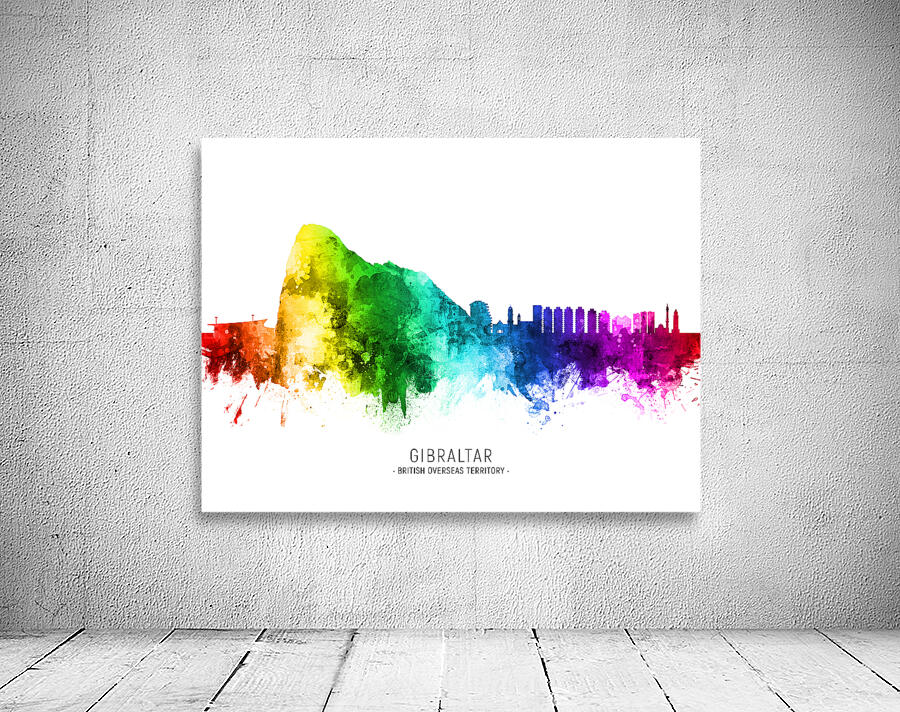 Gibraltar Skyline Wall Preview