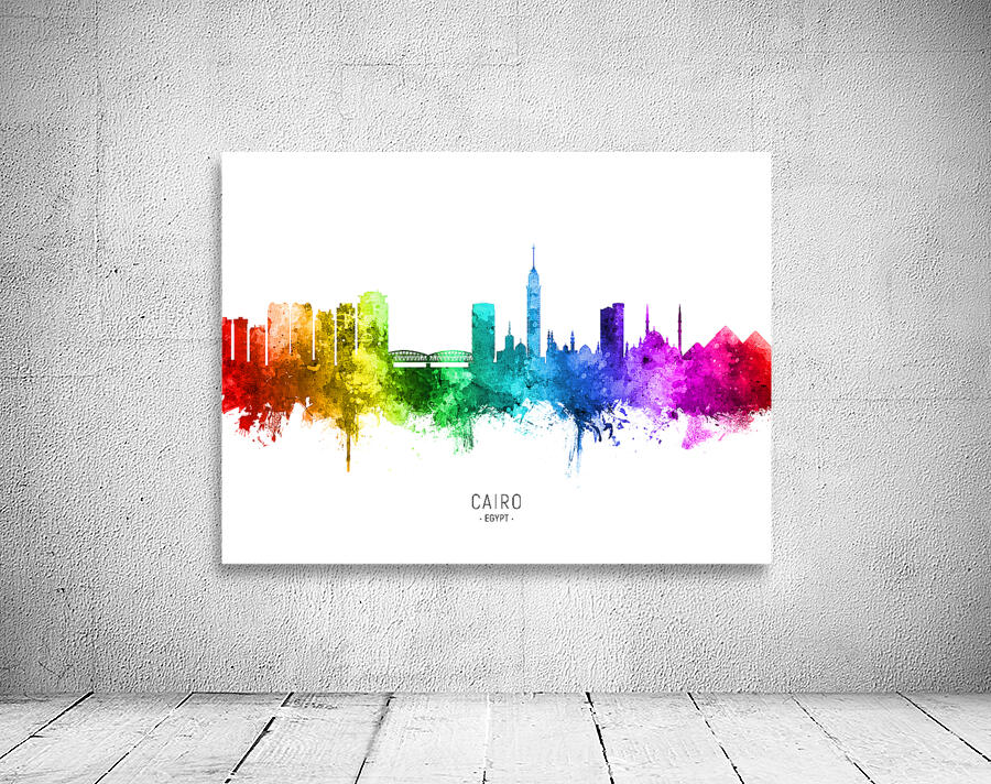 Cairo Egypt Skyline Wall Preview