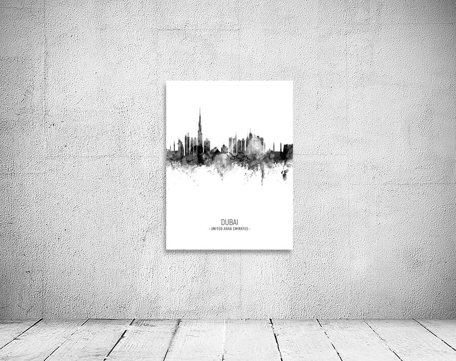 Dubai Skyline Wall Preview